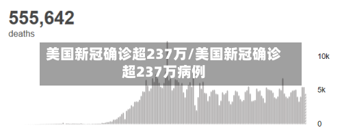 美国新冠确诊超237万/美国新冠确诊超237万病例