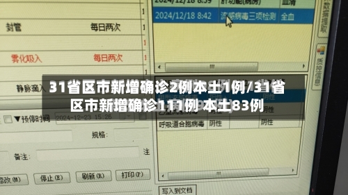 31省区市新增确诊2例本土1例/31省区市新增确诊111例 本土83例