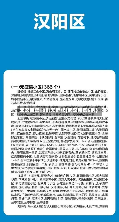 武汉新增10例无症状(武汉新增5例)-第3张图片