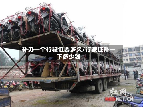 补办一个行驶证要多久/行驶证补一下多少钱-第3张图片
