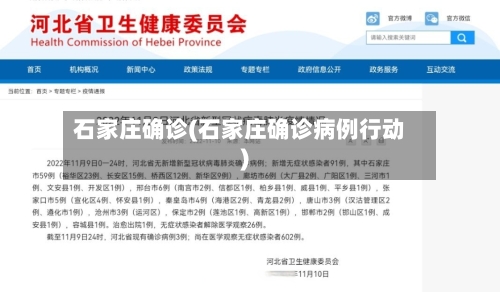石家庄确诊(石家庄确诊病例行动)-第2张图片