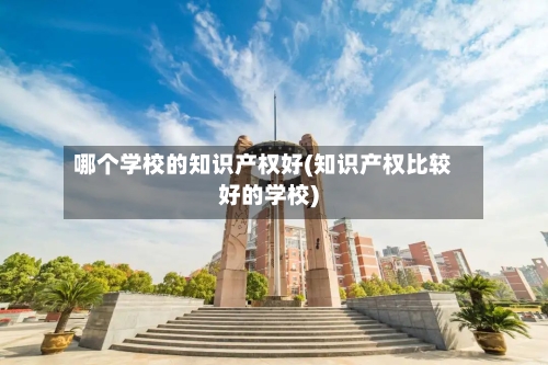 哪个学校的知识产权好(知识产权比较好的学校)