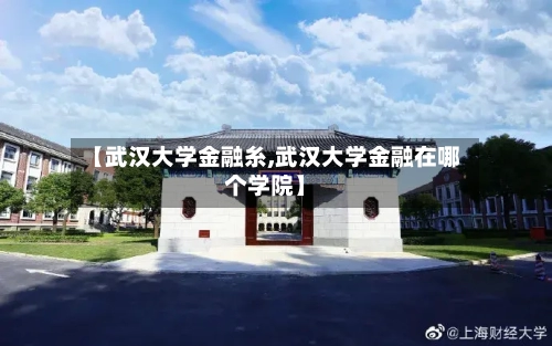 【武汉大学金融糸,武汉大学金融在哪个学院】