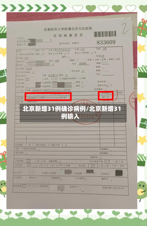 北京新增31例确诊病例/北京新增31例输入
