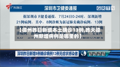 【德州昨日新增本土确诊13例,昨天德州新增病例是哪里的】-第2张图片