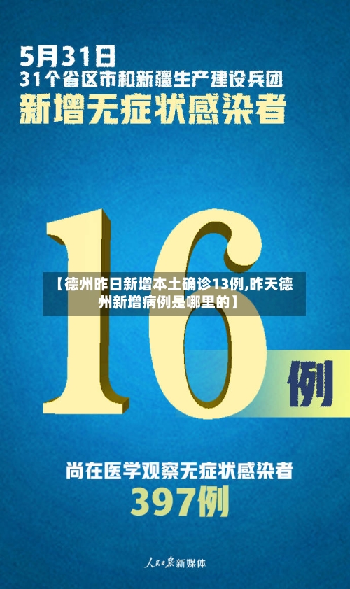 【德州昨日新增本土确诊13例,昨天德州新增病例是哪里的】