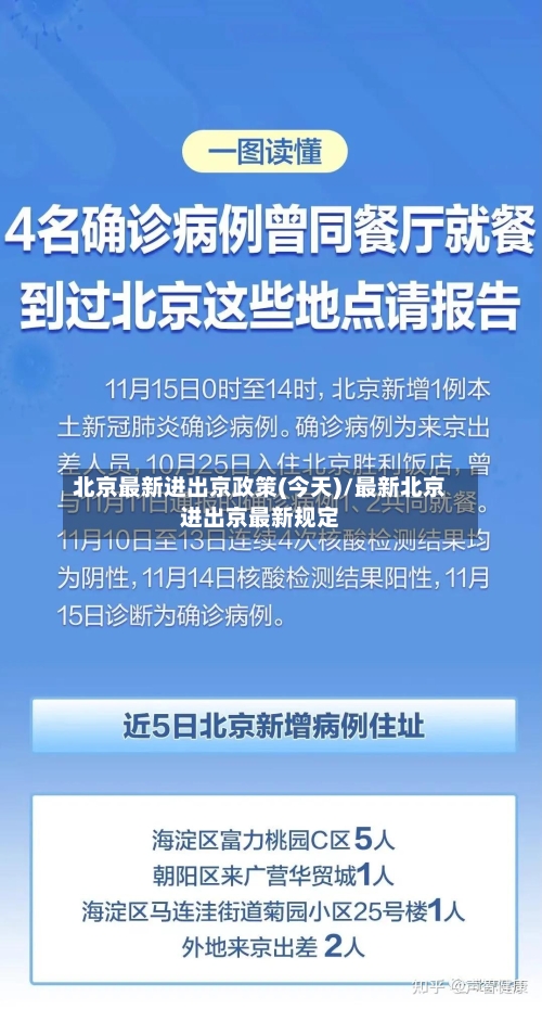北京最新进出京政策(今天)/最新北京进出京最新规定-第2张图片