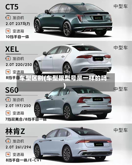 车型区别(车型跟型号是一样的吗)-第2张图片