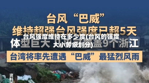 台风强度维持在多少度(台风的强度大小等级划分)-第1张图片