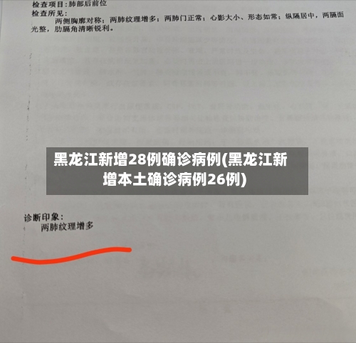 黑龙江新增28例确诊病例(黑龙江新增本土确诊病例26例)-第2张图片