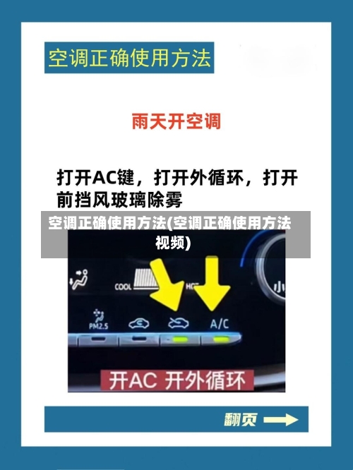 空调正确使用方法(空调正确使用方法视频)-第1张图片