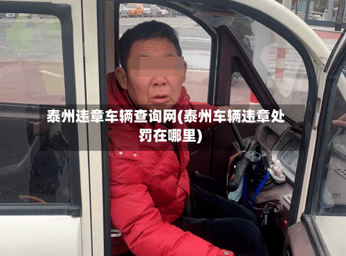 泰州违章车辆查询网(泰州车辆违章处罚在哪里)