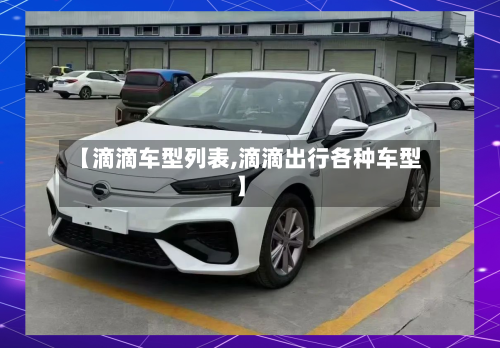 【滴滴车型列表,滴滴出行各种车型】-第2张图片