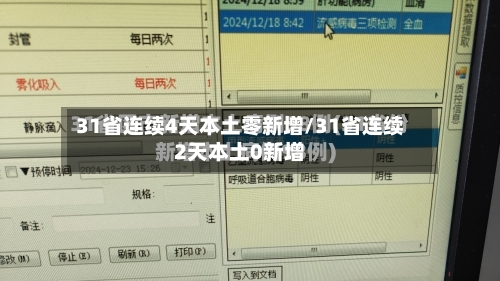 31省连续4天本土零新增/31省连续2天本土0新增-第1张图片