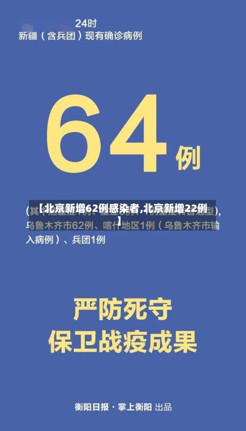 【北京新增62例感染者,北京新增22例】-第1张图片