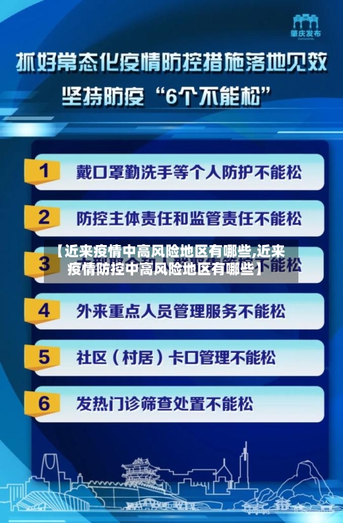 【近来疫情中高风险地区有哪些,近来疫情防控中高风险地区有哪些】-第3张图片
