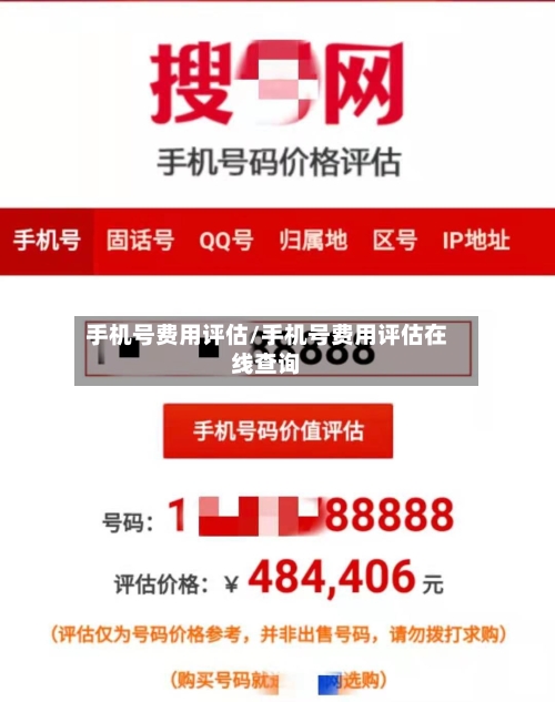 手机号费用评估/手机号费用评估在线查询-第1张图片