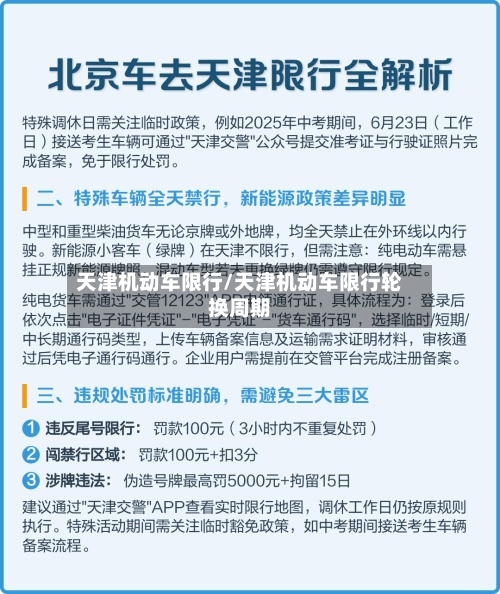 天津机动车限行/天津机动车限行轮换周期-第2张图片