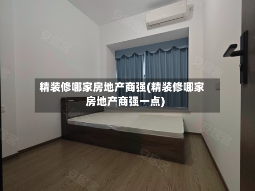 精装修哪家房地产商强(精装修哪家房地产商强一点)-第1张图片