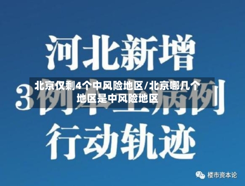 北京仅剩4个中风险地区/北京哪几个地区是中风险地区