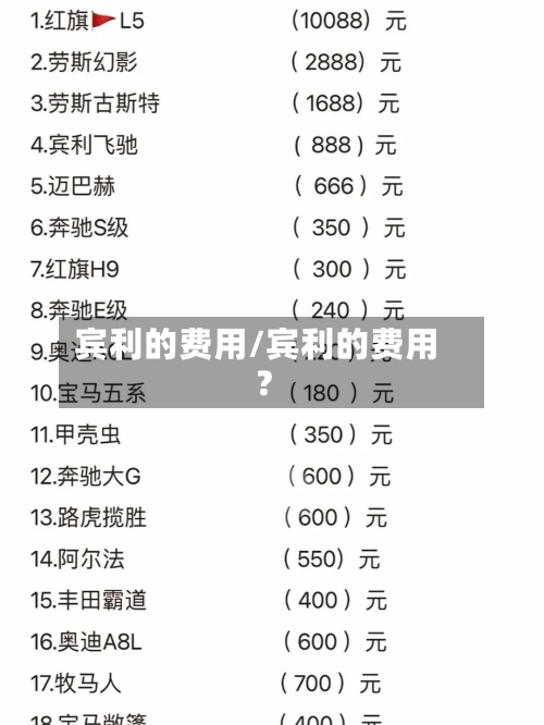 宾利的费用/宾利的费用?