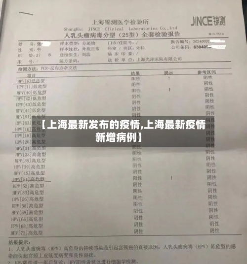 【上海最新发布的疫情,上海最新疫情新增病例】-第2张图片