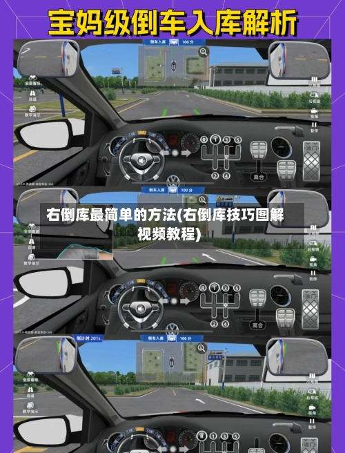 右倒库最简单的方法(右倒库技巧图解视频教程)