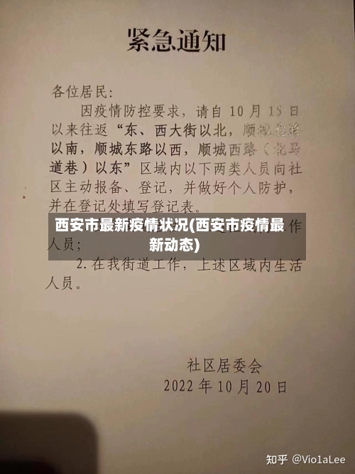 西安市最新疫情状况(西安市疫情最新动态)