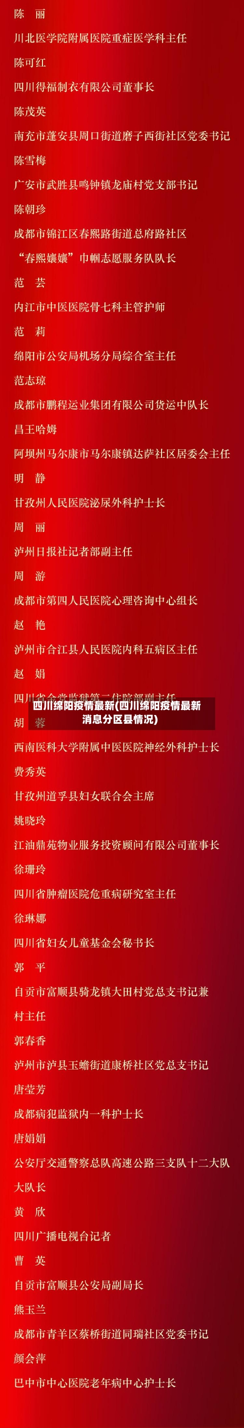 四川绵阳疫情最新(四川绵阳疫情最新消息分区县情况)-第3张图片