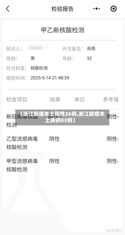 【浙江新增本土阳性36例,浙江新增本土病例83例】-第1张图片