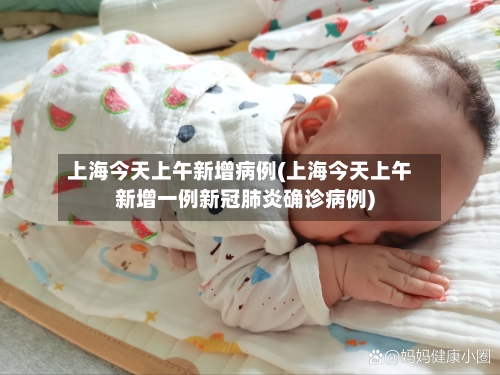 上海今天上午新增病例(上海今天上午新增一例新冠肺炎确诊病例)