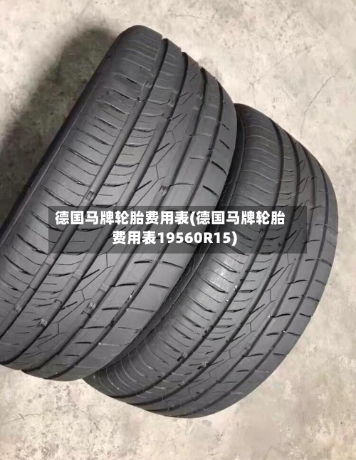 德国马牌轮胎费用表(德国马牌轮胎费用表19560R15)-第3张图片