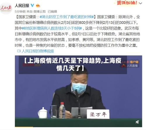 【上海疫情近几天呈下降趋势,上海疫情几天了】-第1张图片