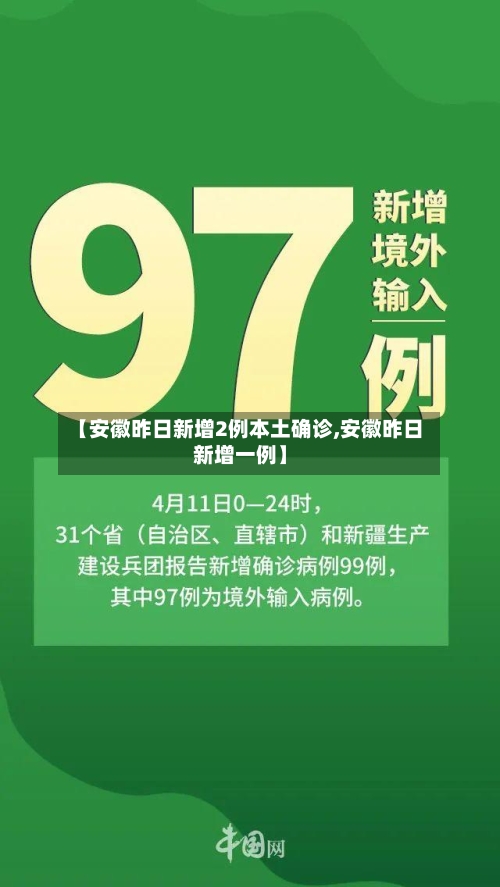 【安徽昨日新增2例本土确诊,安徽昨日新增一例】-第3张图片