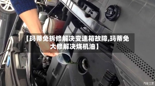 【玛蒂免拆修解决变速箱故障,玛蒂免大修解决烧机油】-第1张图片