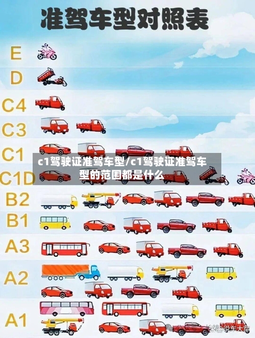 c1驾驶证准驾车型/c1驾驶证准驾车型的范围都是什么-第2张图片