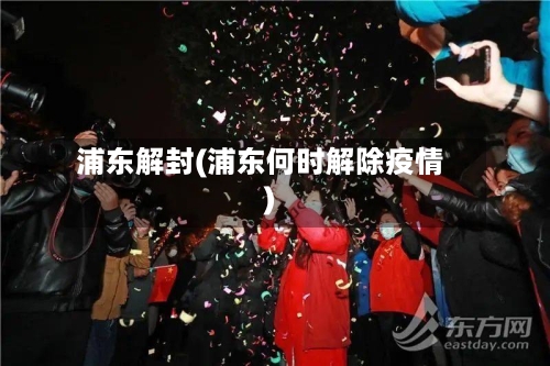 浦东解封(浦东何时解除疫情)-第3张图片