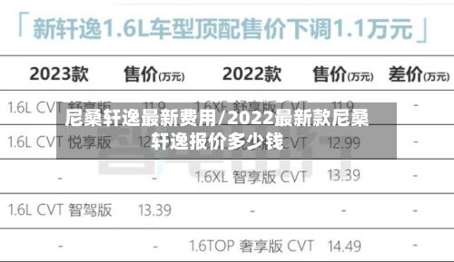 尼桑轩逸最新费用/2022最新款尼桑轩逸报价多少钱-第2张图片