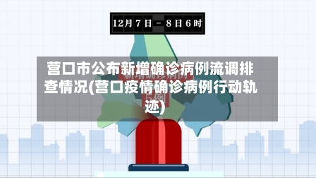 营口市公布新增确诊病例流调排查情况(营口疫情确诊病例行动轨迹)-第2张图片