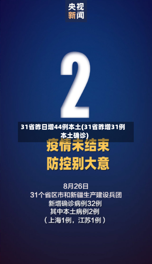 31省昨日增44例本土(31省昨增31例本土确诊)-第3张图片
