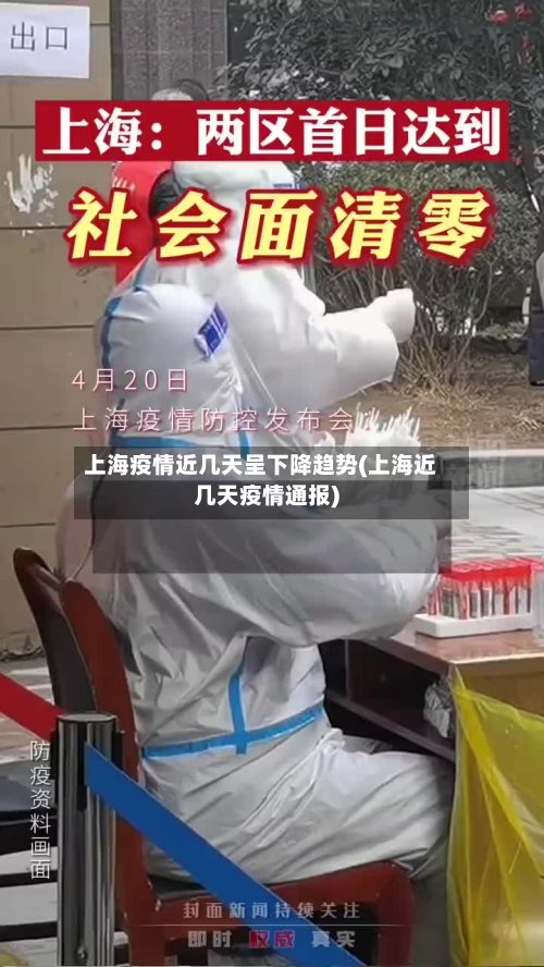 上海疫情近几天呈下降趋势(上海近几天疫情通报)