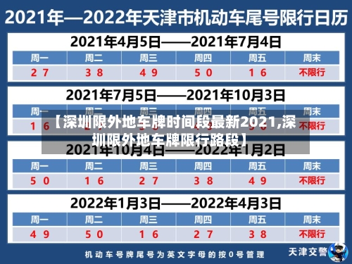 【深圳限外地车牌时间段最新2021,深圳限外地车牌限行路段】-第2张图片
