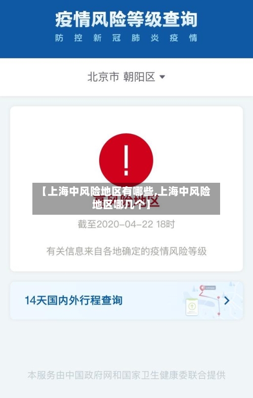 【上海中风险地区有哪些,上海中风险地区哪几个】-第2张图片