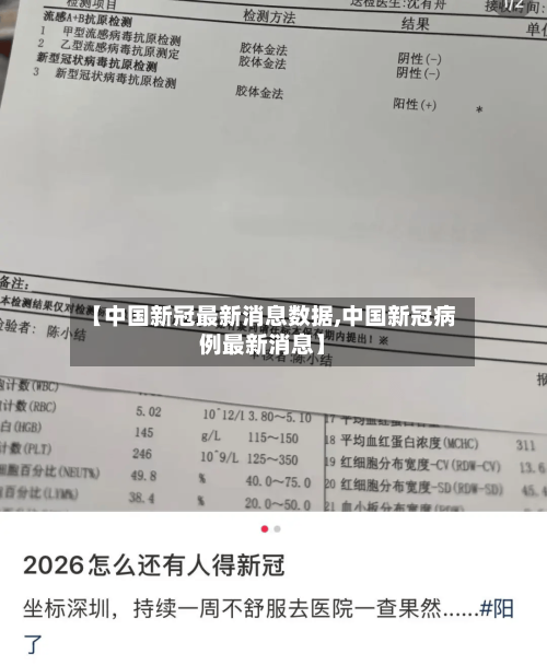 【中国新冠最新消息数据,中国新冠病例最新消息】-第2张图片