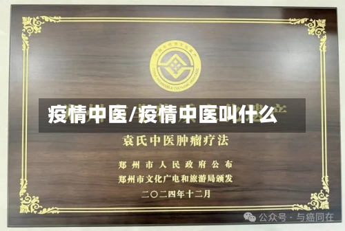 疫情中医/疫情中医叫什么-第2张图片
