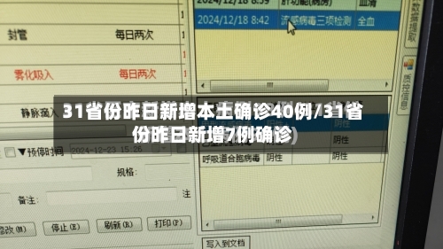 31省份昨日新增本土确诊40例/31省份昨日新增7例确诊-第2张图片