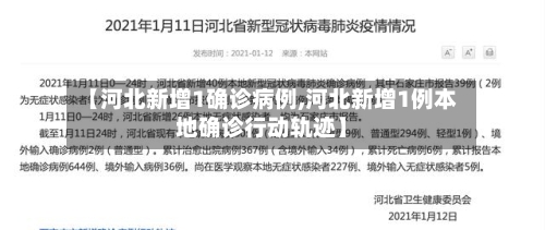 【河北新增1确诊病例,河北新增1例本地确诊行动轨迹】-第3张图片