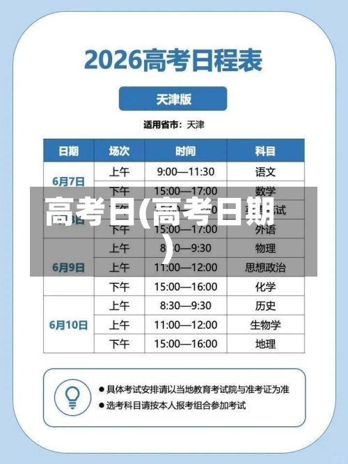 高考日(高考日期)-第2张图片