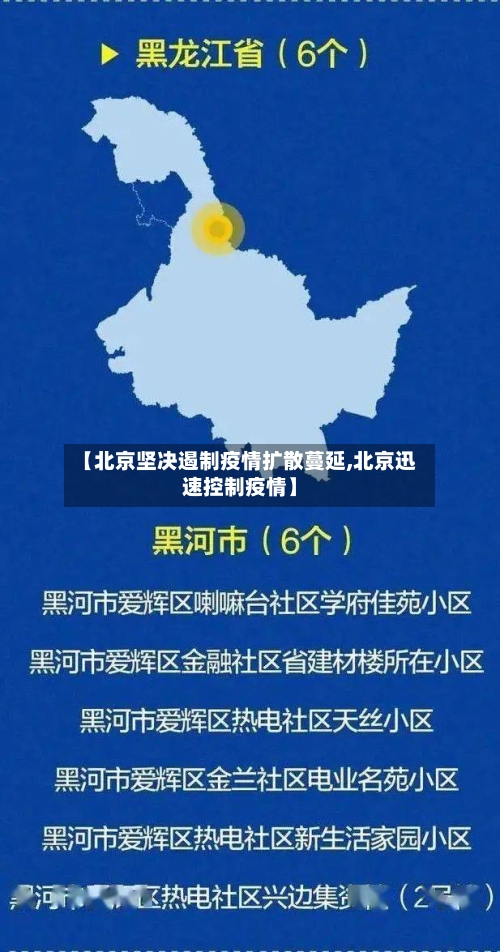 【北京坚决遏制疫情扩散蔓延,北京迅速控制疫情】-第3张图片