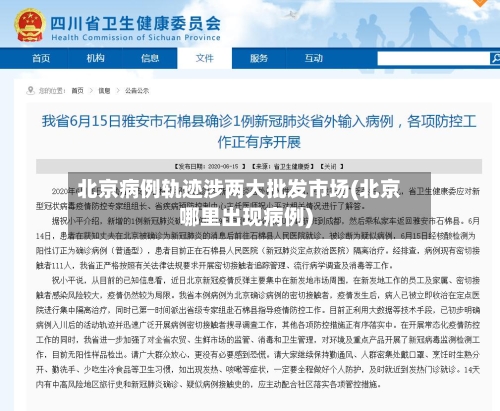 北京病例轨迹涉两大批发市场(北京哪里出现病例)-第1张图片